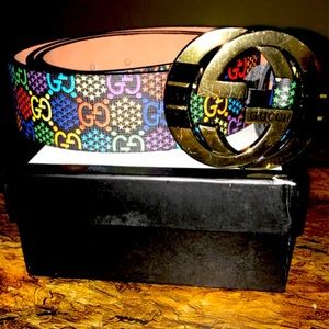 Gucci Psychedelic Belt